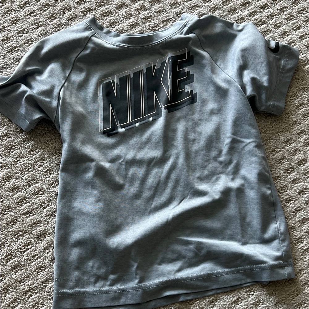 Nike Kids Light Gray Drifit shirt